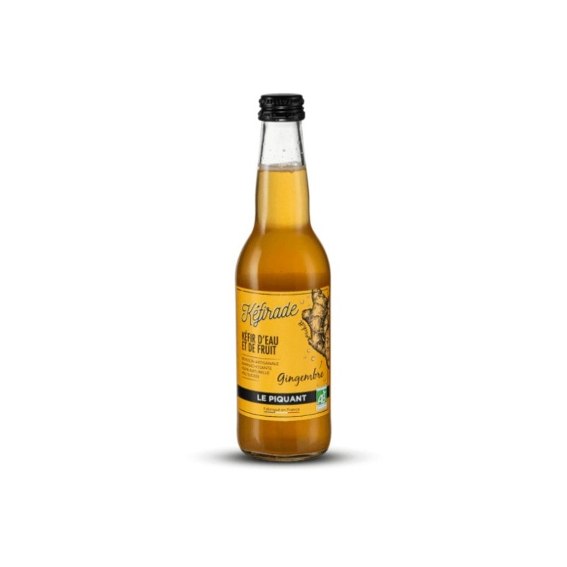 KEFIRADE KEFIR D’EAU ET FRUIT GINGEMBRE 330ML