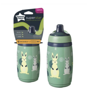 Tommee Tippee Gourde isotherme +12m 266ml Vert