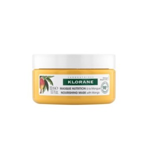 Klorane – Masque nutrition à la Mangue – Cheveux secs 150 ml