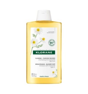 Klorane – Shampoing Reflets Blonds à la Camomille cheveux blonds à châtains – Éclaircissant 400 ml