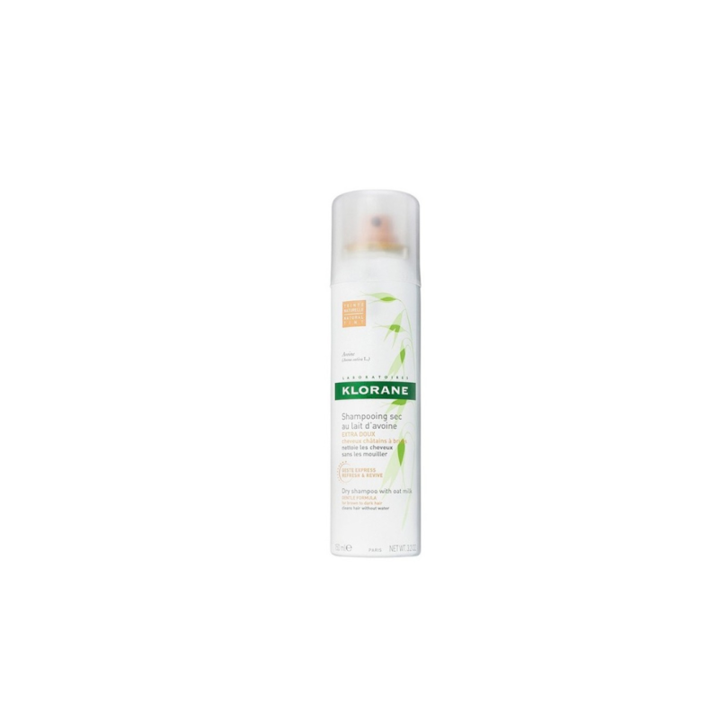 Klorane Shampooing Sec au Lait D’avoine Teinté Spray – 150ml
