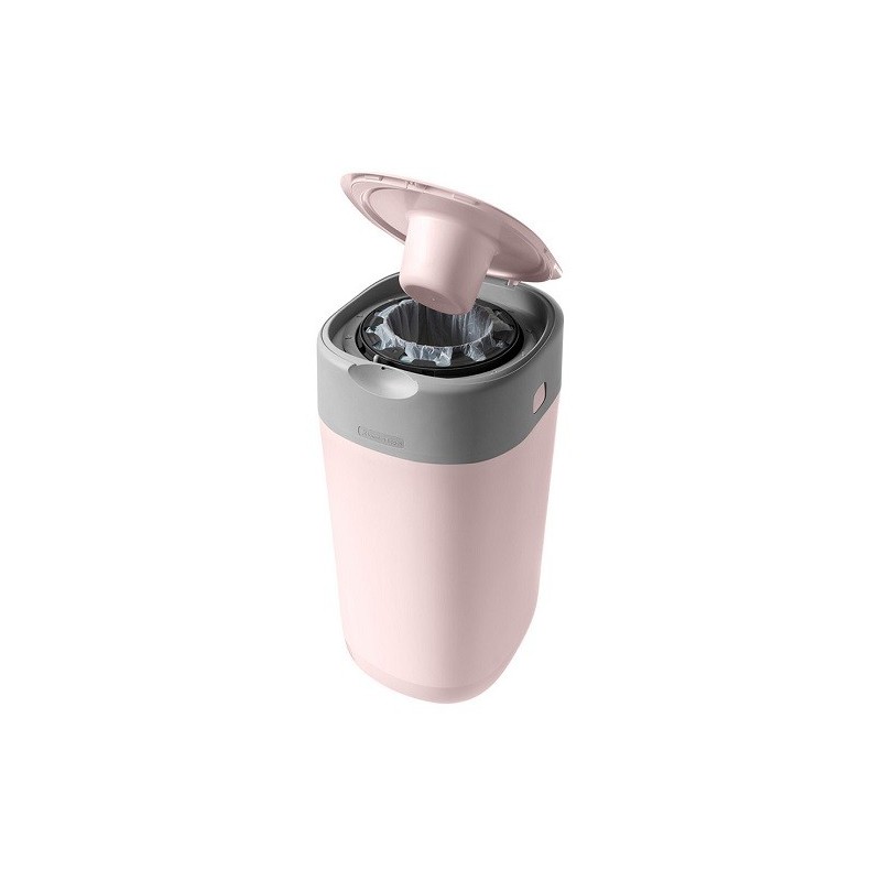 Tommee Tippee Poubelle à Couches Anti-Odeur Twist & Click – Rose