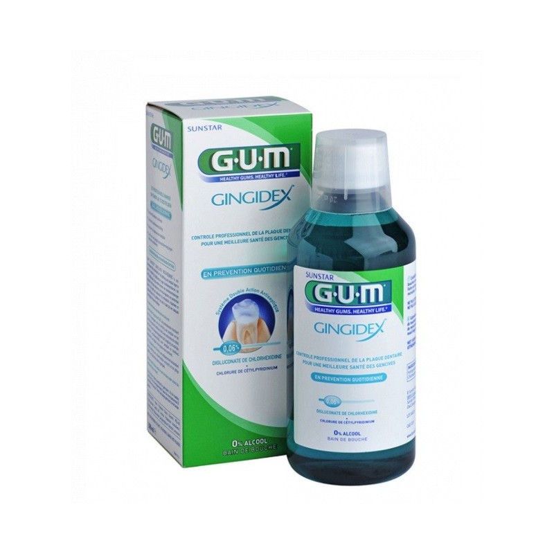 GUM GINGIDEX BAIN DE BOUCHE 300ML