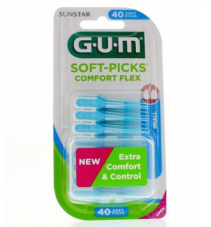 Gum Soft Picks Advanced Small 40 Pièces 659