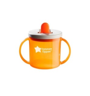 Tommee Tippee Première Tasse avec Bec 4M+ 190ml- Orange