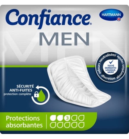 HARTMANN CONFIANCE MEN ABSORPTION 4 PROTECTION ANATOMIQUE X14 Unités