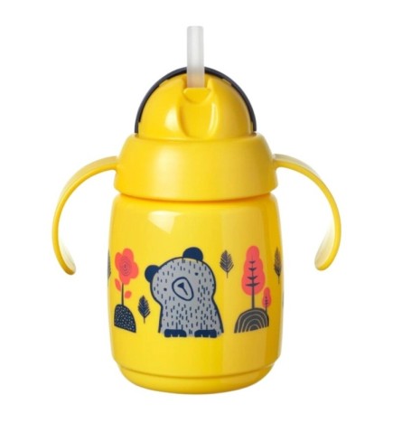 Tommee Tippee Tasse à Paille Super Star 300ml- Jaune