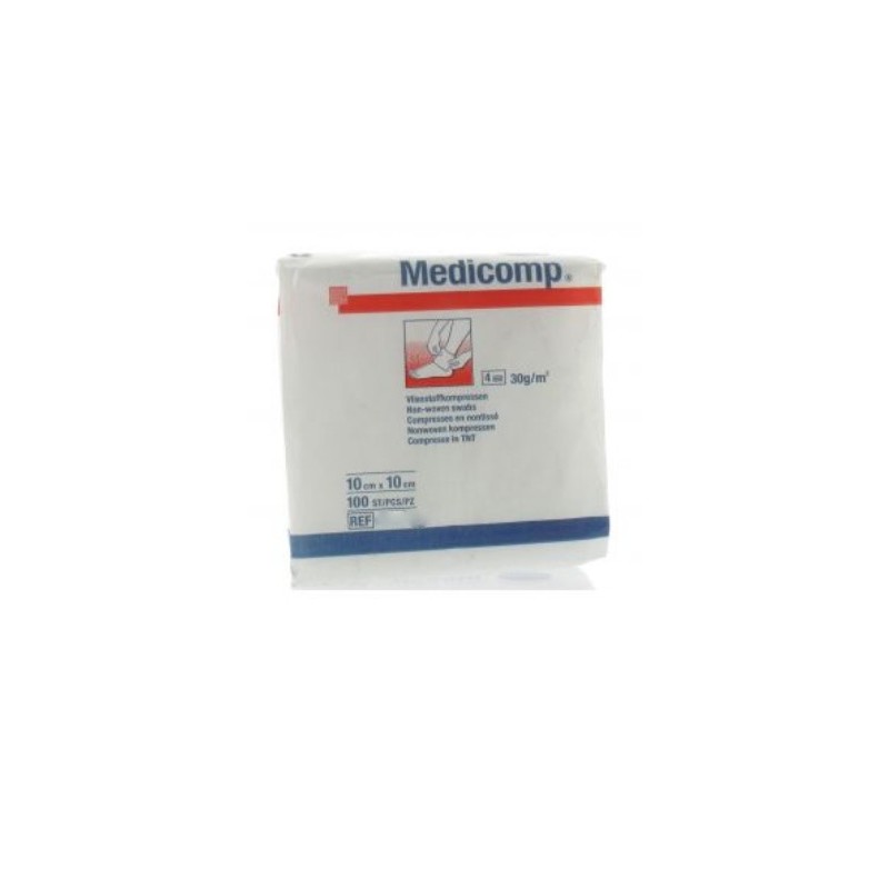 Hartmann medicompresses 10*10cm 100/boite