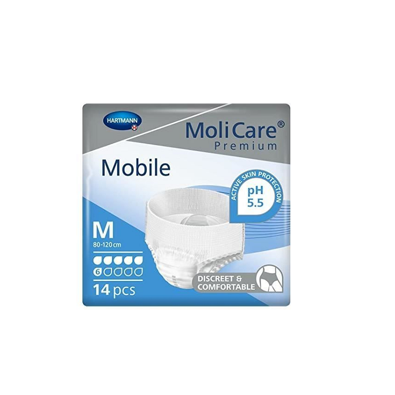 HARTMANN MOLICARE MOBILE SLIP ABSORBANT TAILLE M/JOUR X 14Unités 915832
