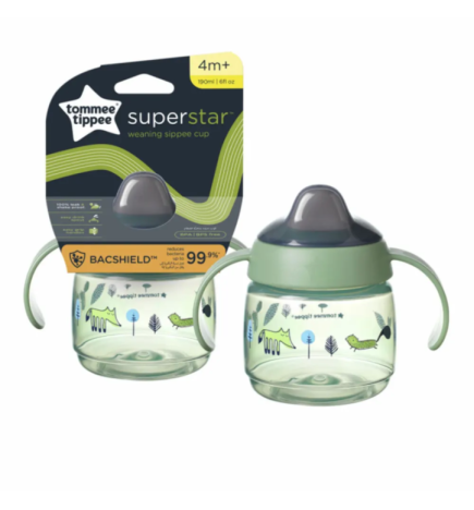 Tommee Tippee Tasse d’apprentissage +4m 190ml vert