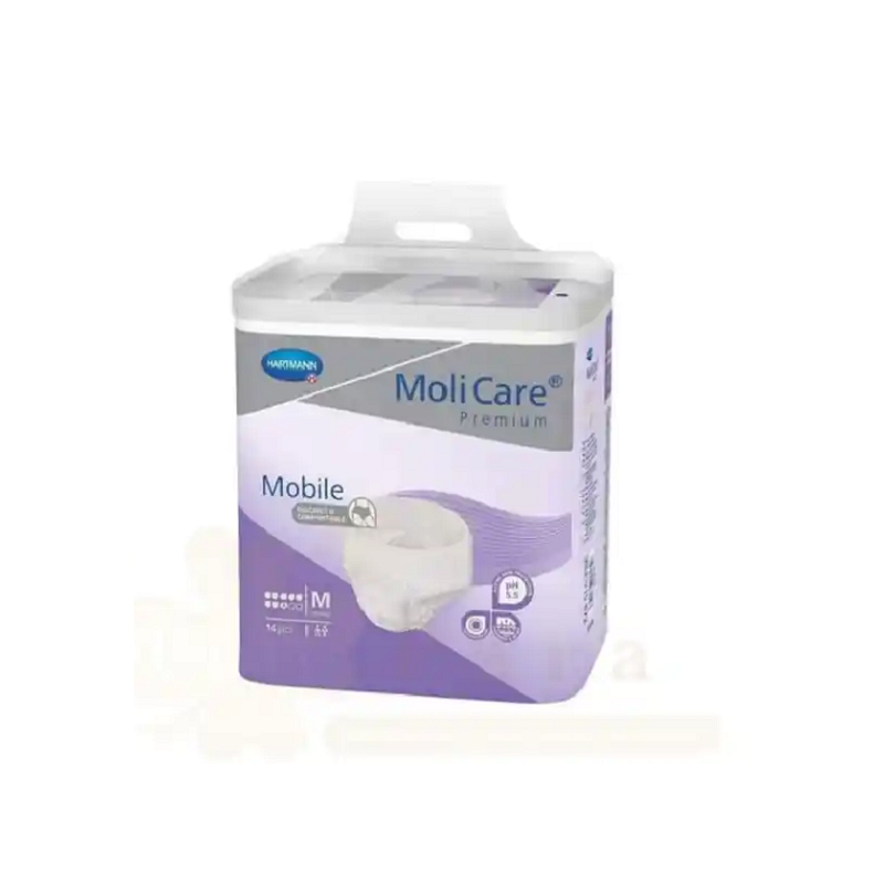 HARTMANN MOLICARE MOBILE SUPER SLIP ABSORBANT TAILLE L/NUIT X14 Unités