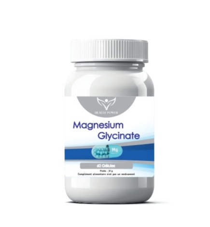 Health Power Magnesium Glycinate 60 Gelules