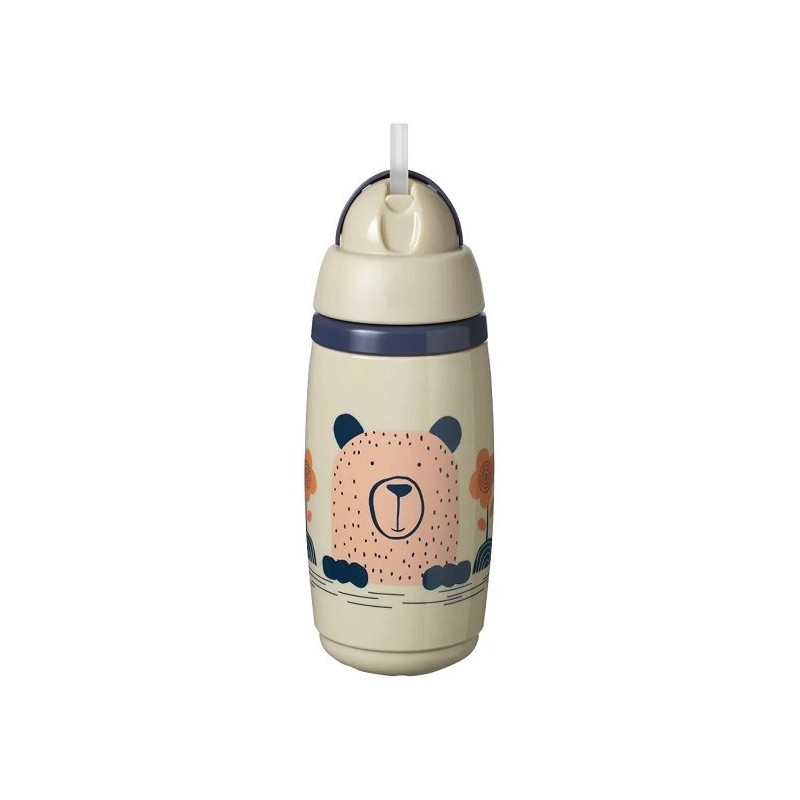 Tommee Tippee Tasse Isotherme à Paille SuperStar 266ml – Gris