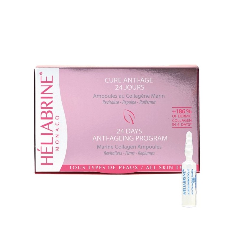 HELIABRINE AMPOULES AU COLLAGÈNE MARIN 24×1 ml