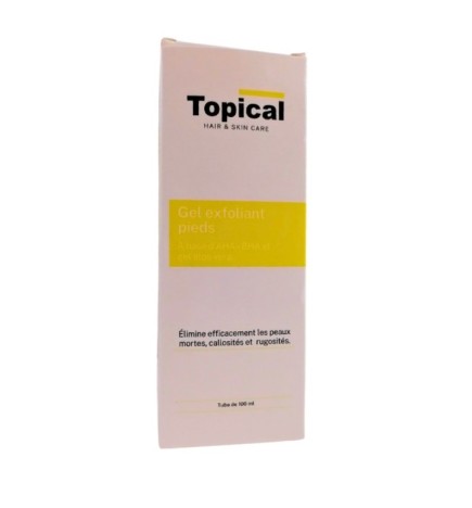 Topical Gel Exfoliant Pieds 100ml