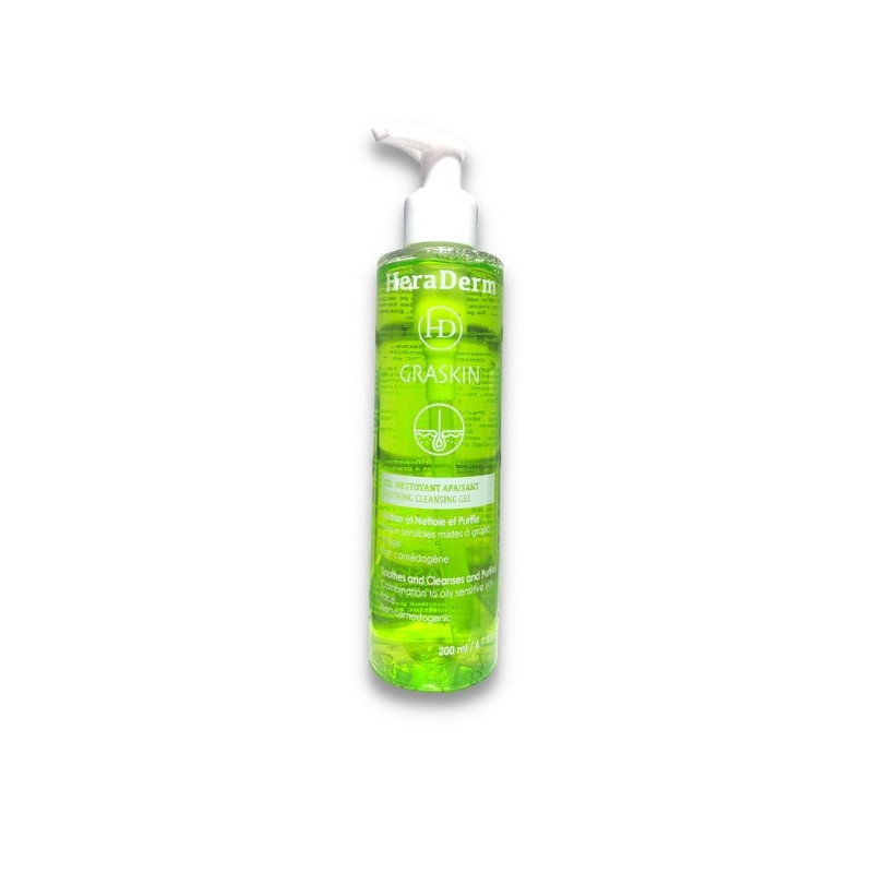 Heraderm Graskin Gel Nettoyant Apaisant 200ml
