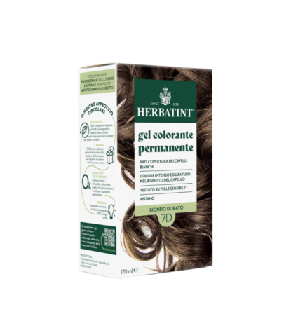 Herbatint Soin Colorant 7D Blond Dore 170ml