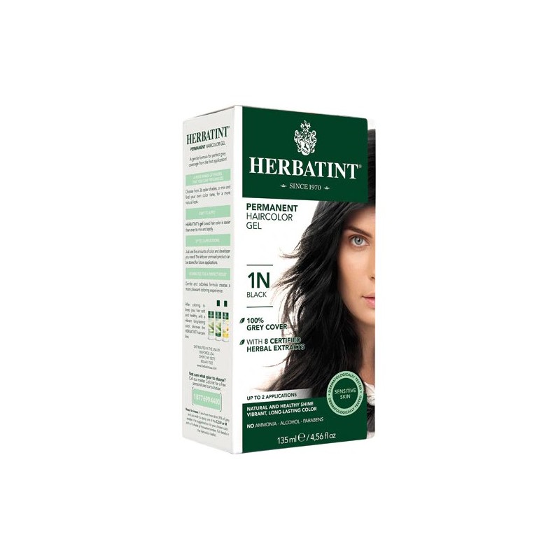 Herbatint Soin Colorant Permanent 1N Noire