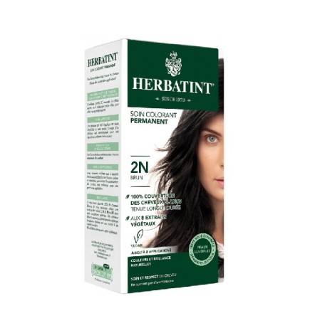 Herbatint Soin Colorant Permanent 2N Brun