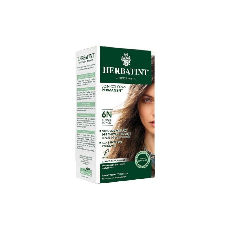 Herbatint Soin Colorant Permanent 6N Blond Fonce