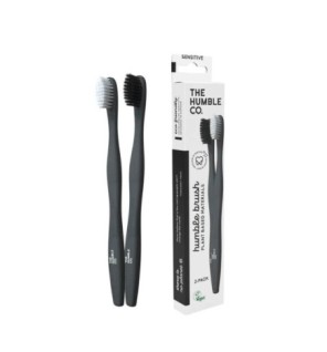 HUMBLE BROSSE A DENTS ADULTE A BASE DE PLANTES X2