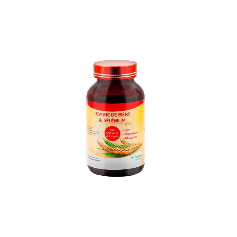 Hydra plus Levure de biere & selenium 400cps