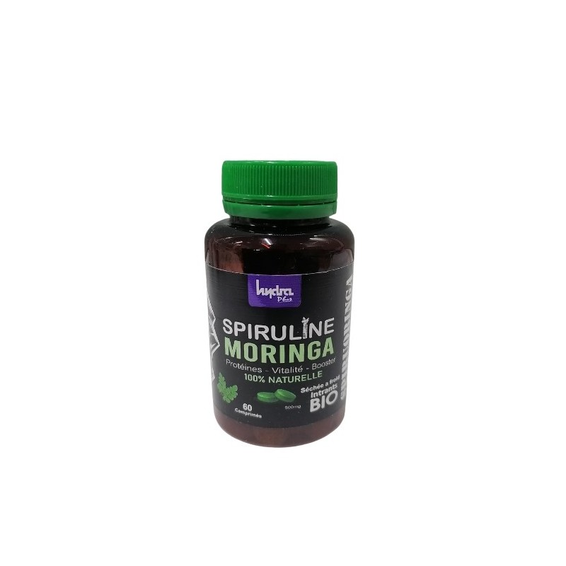 Hydra plus Spiruline Moringa 120 Comprimes