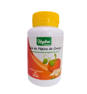 Hydra Premium Huile de Pepins de Courge 36 Capsules