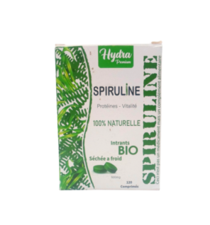 Hydra Premium Spiruline 120 Comprimes
