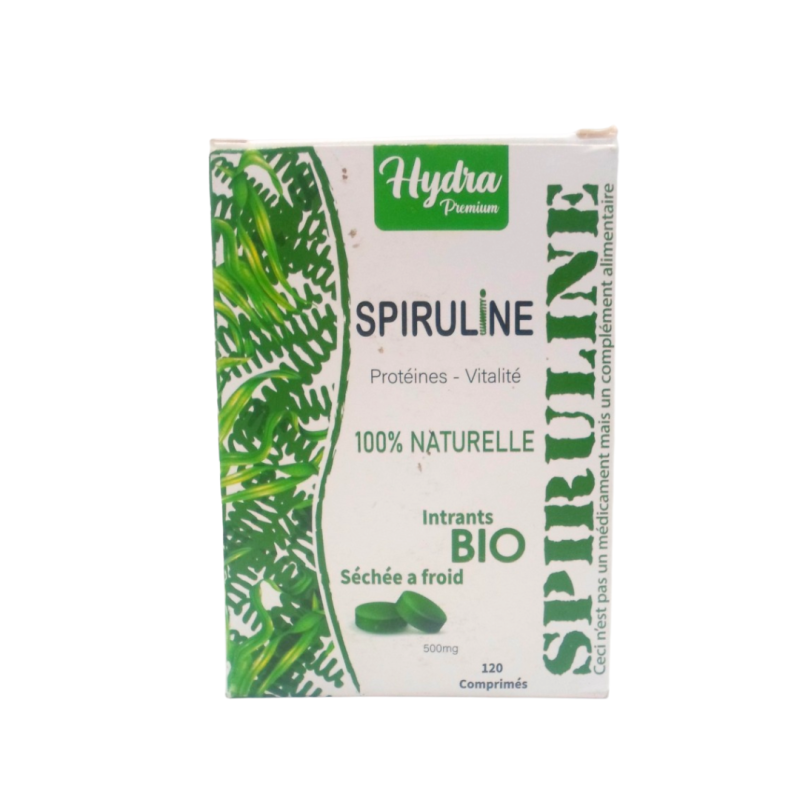 Hydra Premium Spiruline 120 Comprimes