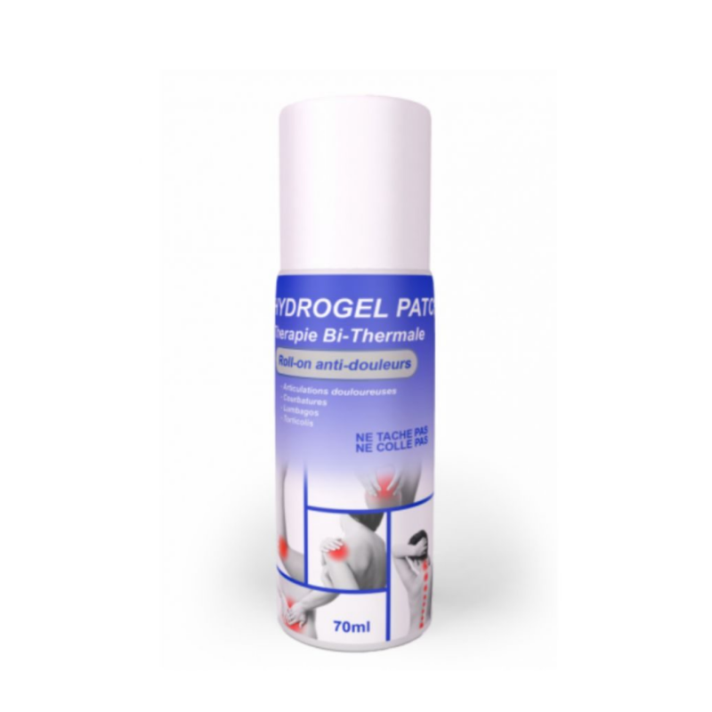 Hydrogel Patch Roll-On Anti-Douleurs Puissant – 70ml