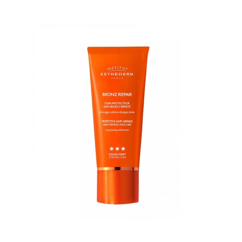 INSTITUT ESTHEDERM Bronz Repair Soin Protecteur Teinté Anti-Rides Fermeté Soleil Fort 50 ml