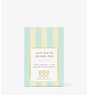 Intimate Deowipes Jasmine Pear 10 Contains