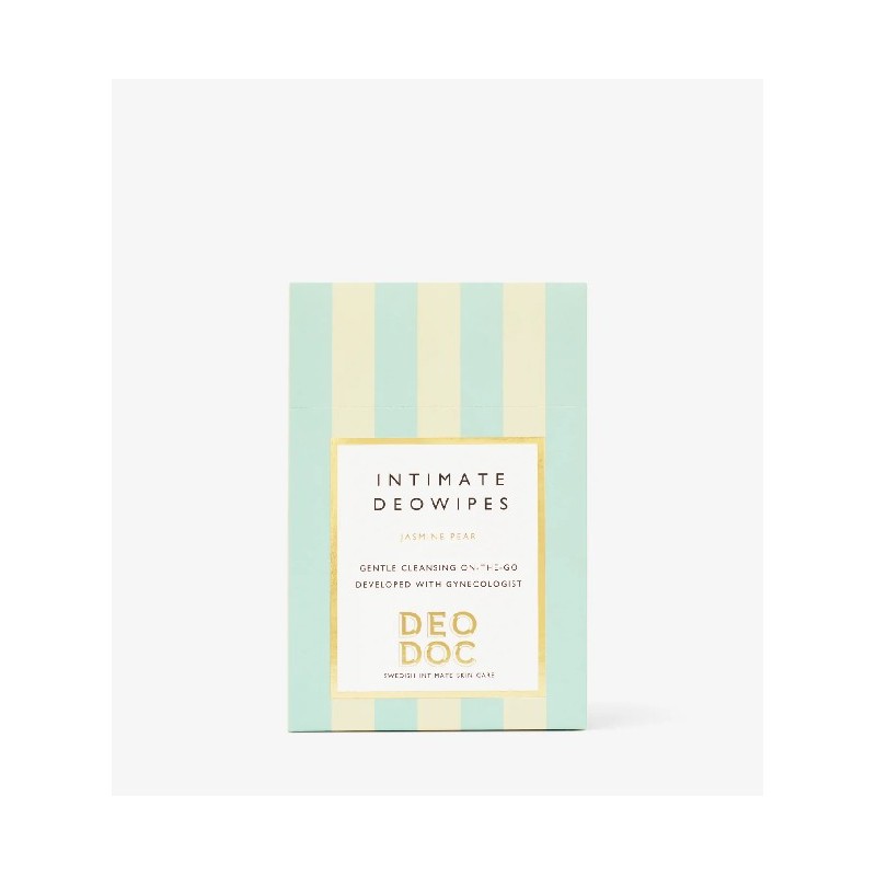 Intimate Deowipes Jasmine Pear 10 Contains