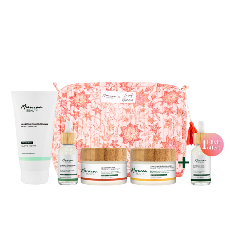 Trousse Glow Up – Moroccan Beauty x Insaf Bennis | Edition Limitée