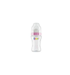 Flori Mix Biberon 300ml Rose