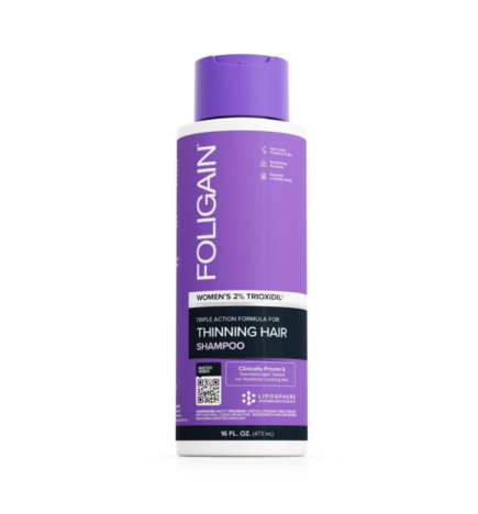 Foligain Triple Action Shampoing Trioxidil 2% Femme