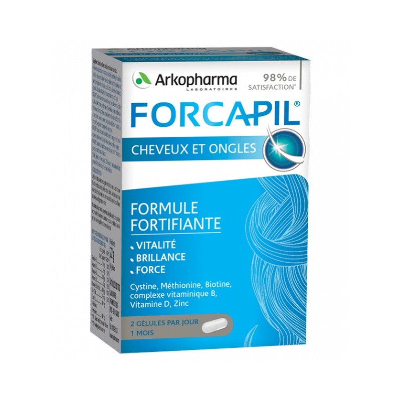 Forcapil Cheveux Et Ongles – 180 Gelules