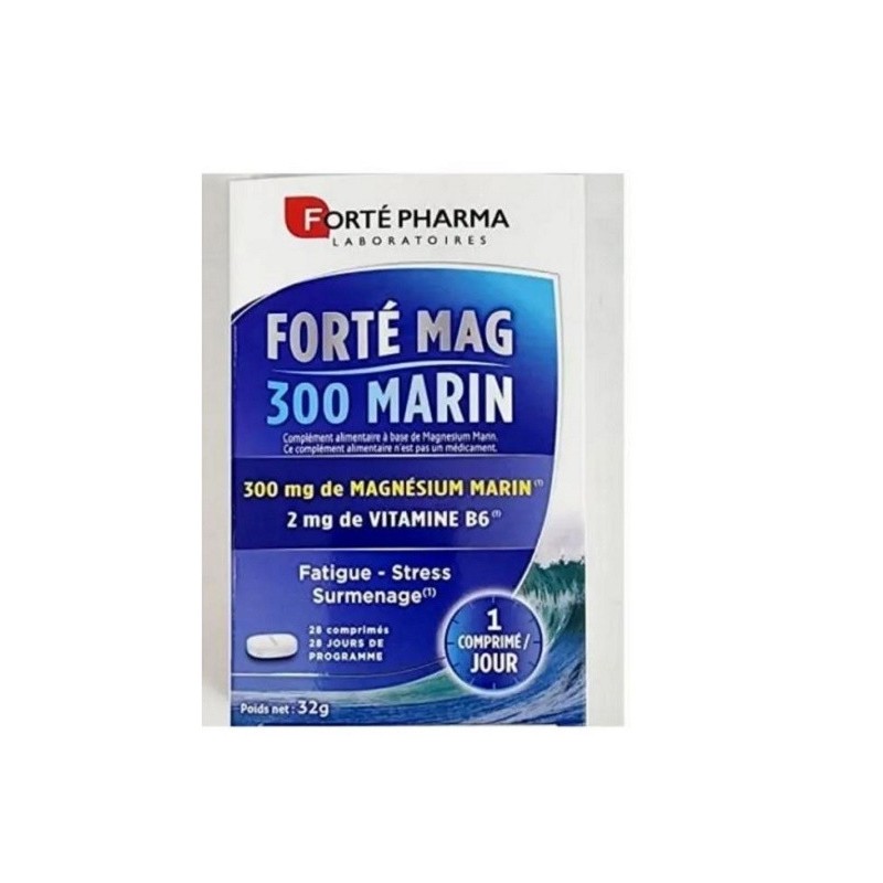 Forté Pharma Magné 300 Marin – 28 Comprimés