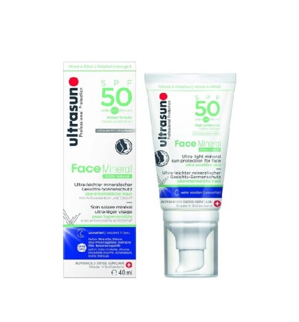ULTRASUN FACE MINÉRAL ULTRA-LIGHT SPF 50+40ml