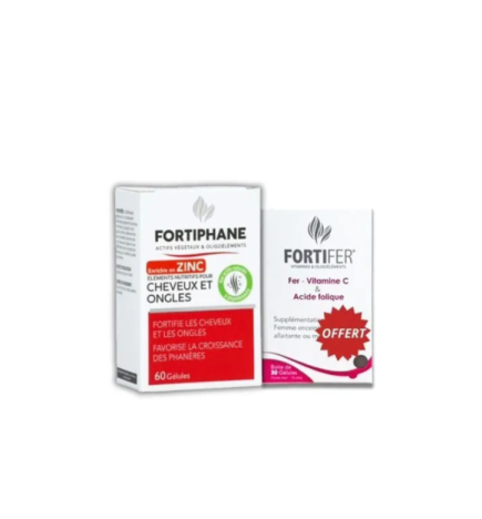 Fortiphane 60 Gelules+Fortifer 15 Gelules pack