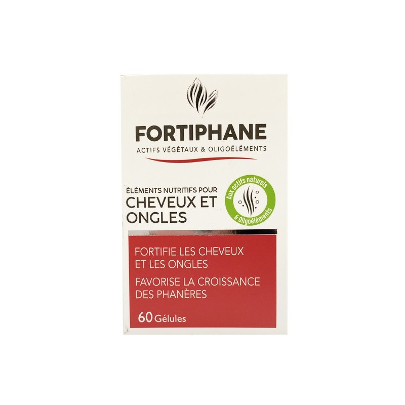 Fortiphane Cheveux & Ongles 60 Gélules