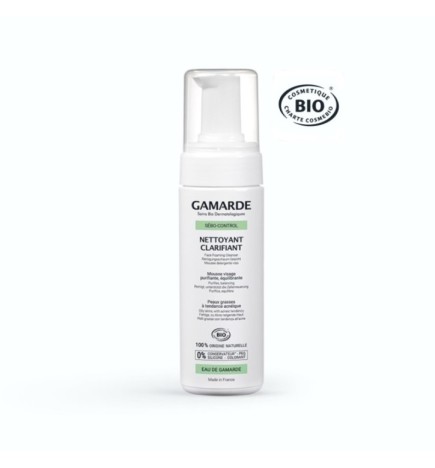 Gamarde Mousse Nettoyante Clarifiante 160ml