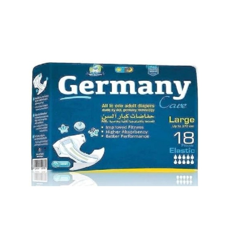 Germany Care Couches Adultes Taille L 18 Pièces