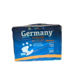 Germany Care Couches Adultes Taille M 18 Pièces
