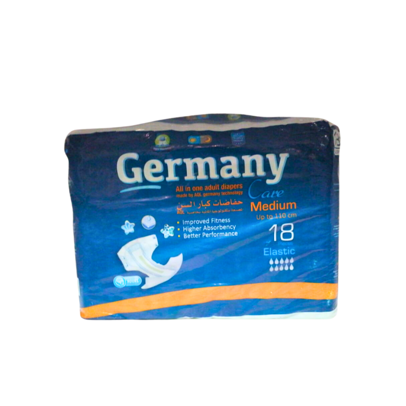 Germany Care Couches Adultes Taille M 18 Pièces