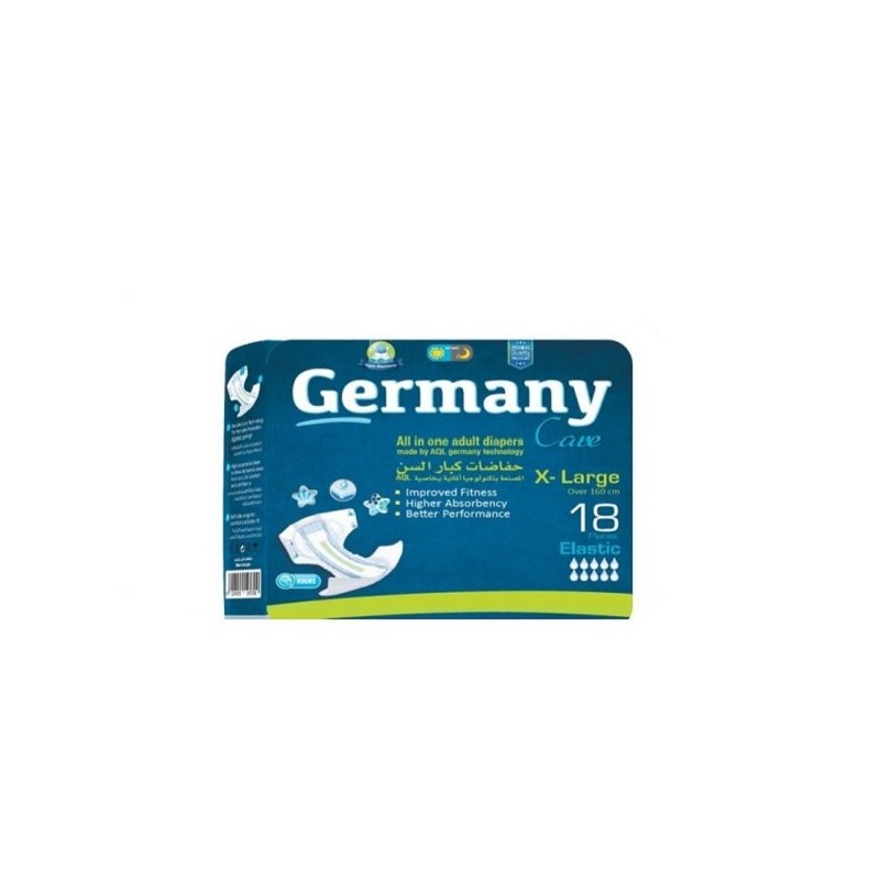 Germany Care Couches Adultes Taille XL 18 Pièces