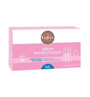 GIFRER SERUM PHYSIOLOGICA BTE X 12 UNIDOSES 5 ML