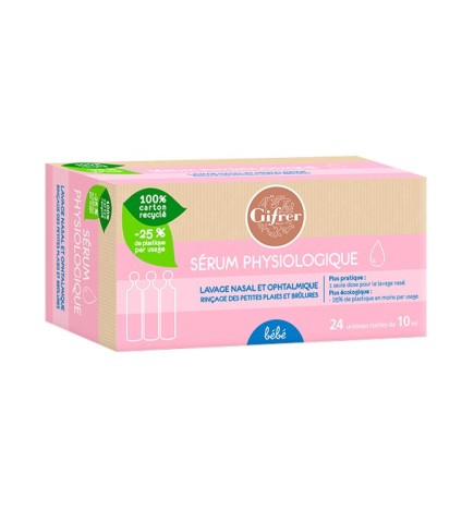 GIFRER SERUM PHYSIOLOGICA BTE X 24 UNIDOSES 5 ML