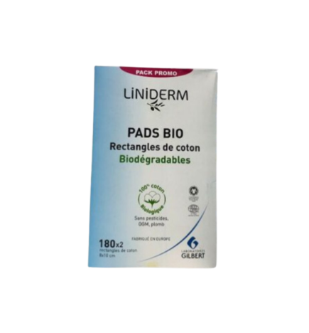 Gilbert liniderm pads bio 180*2 rectangles pack